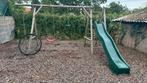 Speeltoestel met glijbaan en schommels, Kinderen en Baby's, Speelgoed | Buiten | Speeltoestellen, Ophalen, Zo goed als nieuw, Schommel