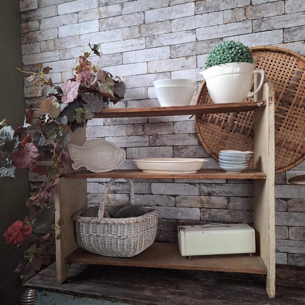 Charmant Hongaars brocante staand rek, Ophalen, Gebruikt