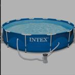 Intex zwembad 360 rond, 300 cm of meer, 200 tot 400 cm, Rond, Gebruikt