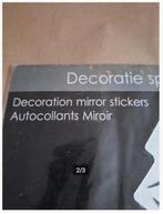 Decoratie spiegel stickers, Diversen, Kerst, Onbekend, Nieuw, Ophalen of Verzenden, Onbekend