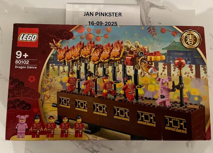LEGO 80102 - Dragon Dance, Kinderen en Baby's, Speelgoed | Duplo en Lego, Nieuw, Lego, Complete set, Ophalen of Verzenden