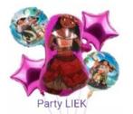 VAIANA ballonnen set +tafelkleed +vlaggenlijn nr M215, Ophalen of Verzenden, Nieuw, Versiering, Verjaardag