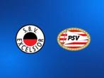 Excelsior - PSV 2 tickets 27/9/25 om 21:00uur - 50eu p.s., Tickets en Kaartjes, Sport | Voetbal, Losse kaart, Twee personen, September