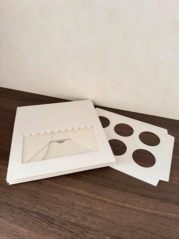 4 Cupcakedozen voor 6 Cupcakes - Nieuw! beschikbaar voor biedingen