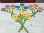 Fleurige bloemen van hout!, Ophalen of Verzenden, Zo goed als nieuw