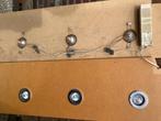 inbouw spots, Ophalen, Gebruikt, Metaal of Aluminium, Halogeen