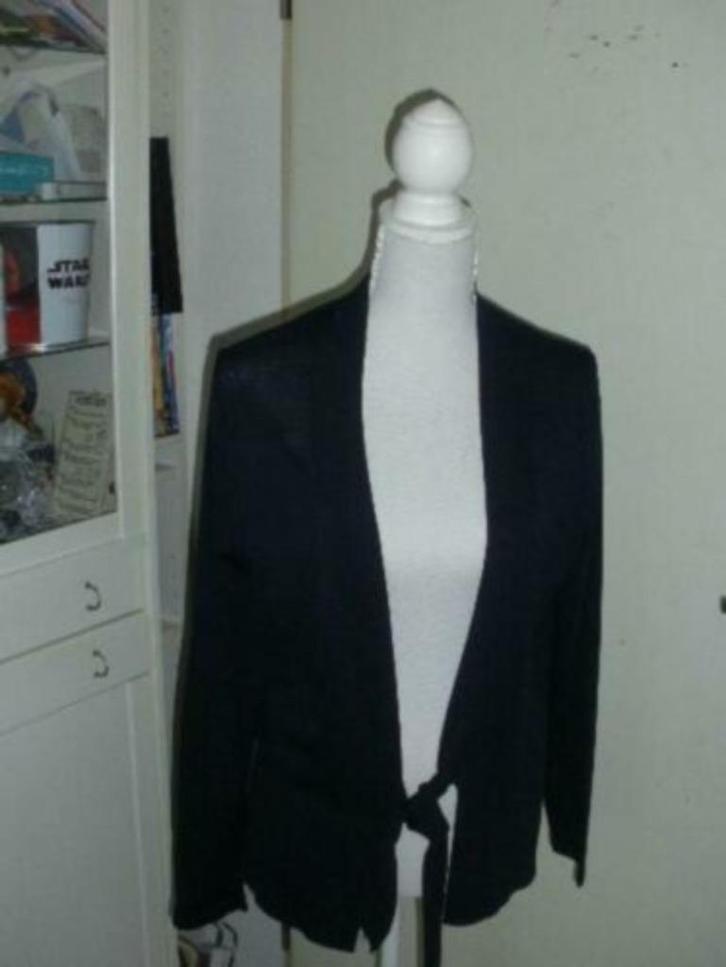 Donkerblauw vestje van LES AMIES, maat M (qwe), Kleding | Dames, Truien en Vesten, Zo goed als nieuw, Maat 38/40 (M), Blauw, Ophalen of Verzenden