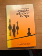 Strategieën in directieve therapie - Alfred Lange, Ophalen of Verzenden, Gelezen, Klinische psychologie