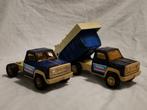 2 Tonka vrachtwagens pickup kipper van blikken speelgoed, Gebruikt, Ophalen of Verzenden