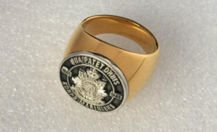Navy Seals Nederland Signet - Ring, Sieraden, Tassen en Uiterlijk, Ringen, Nieuw, Heer, 20 of groter, Goud, IJzer of Staal, Ophalen of Verzenden