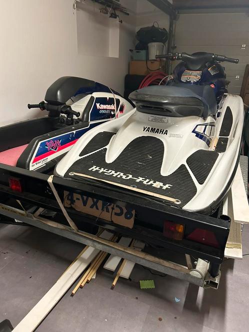 Waterscooter en jetski op kar te koop, Watersport en Boten, Jetski's en Waterscooters, Gebruikt, 70 tot 120 pk, Benzine, Ophalen