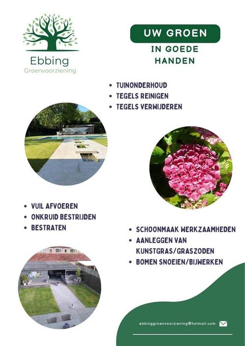 Hovenier beschikbaar, Diensten en Vakmensen, Tuinmannen en Stratenmakers