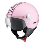 Roze Scooterhelm voor Dames, Fietsen en Brommers, Brommerhelmen, Ophalen of Verzenden, Nieuw, Medium