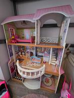 Barbiehuis, camper, auto, paard en veel barbies!, Kinderen en Baby's, Speelgoed | Poppen, Ophalen, Gebruikt, Barbie