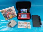 Nintendo 3DS (Flame Red) met 12 spellen, Spelcomputers en Games, Spelcomputers | Nintendo 2DS en 3DS, Gebruikt, 3DS, Rood, Ophalen
