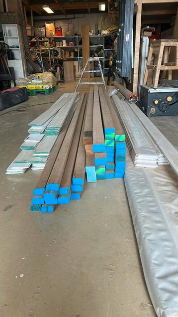 Eiken delen kopmaat 55x37 mm beschikbaar voor biedingen