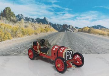 1:43 Fiat 130 HP #F2; GP France Dieppe 1907; Brumm R016 beschikbaar voor biedingen
