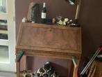 Mooi mahoniehouten kleine secretaire/schrijftafel, Ophalen, Zo goed als nieuw