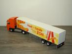 Daf 95 XF Truck & Trailer Appelsientje - Lion Toys 1:50, Bus of Vrachtwagen, Zo goed als nieuw, Lion Toys, Verzenden