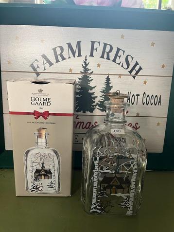 Holmegaard Kerstfles 2021 beschikbaar voor biedingen