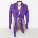 Uno Due Vestje 100% Katoen - 80 (Maat 36) € 15,-, Kleding | Dames, Paars, Ophalen of Verzenden, Zo goed als nieuw, Maat 36 (S)