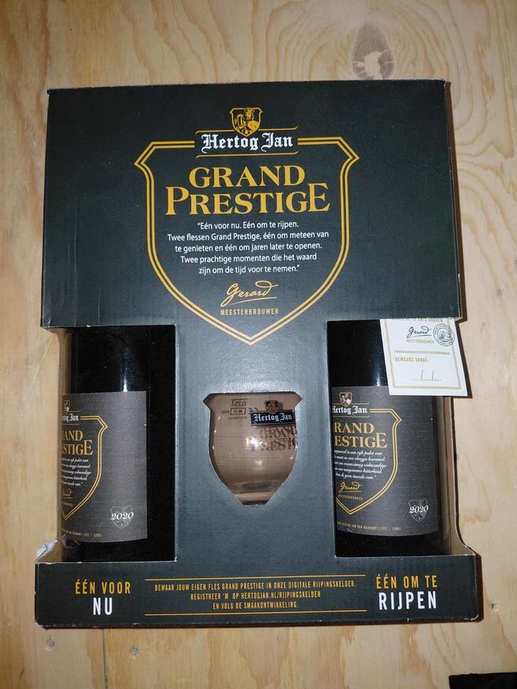 Hertog Jan Grand Prestige 2020 Cadeauset, Verzamelen, Biermerken, Nieuw, Flesje(s), Hertog Jan, Ophalen of Verzenden