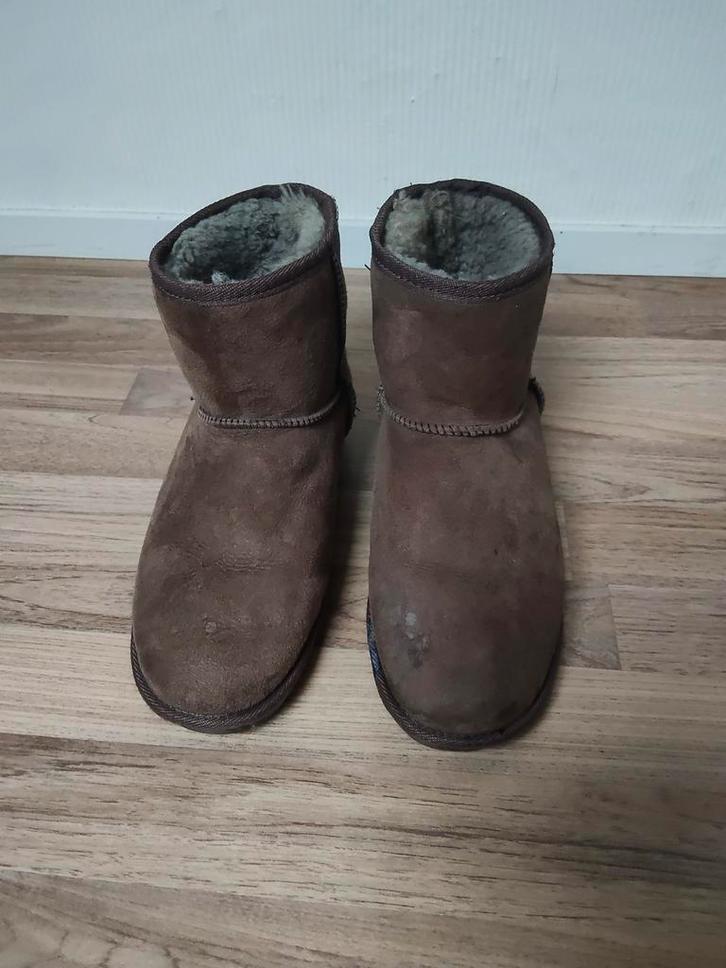 Warmbat Sloffen - maat 42, Kleding | Dames, Schoenen, Gedragen, Pantoffels of Sloffen, Bruin, Ophalen of Verzenden