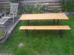 Biertafel, Tuin en Terras, Picknicktafels, Ophalen, Zo goed als nieuw, Rechthoekig