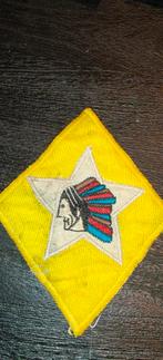 Patch , US Army 2nd Infantry Division vkk, Ophalen of Verzenden, Landmacht, Amerika, Embleem of Badge