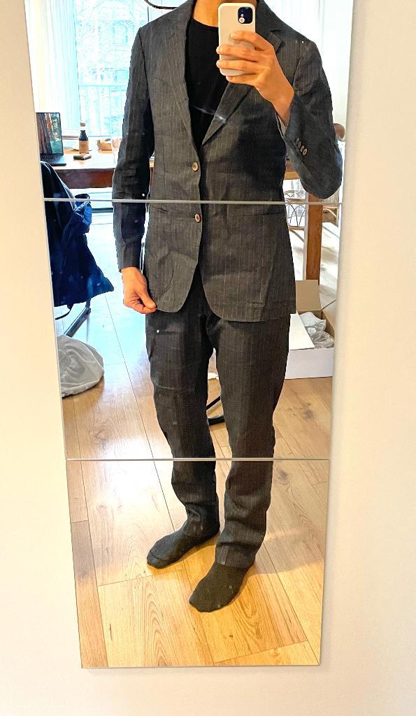 Suit Supply pak, Kleding | Heren, Kostuums en Colberts, Gedragen, Maat 48/50 (M), Blauw, Ophalen of Verzenden