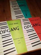 piano lesboeken: Folk Dean - opgang deel 1+ 2 +3, Ophalen of Verzenden, Gebruikt, Les of Cursus, Piano