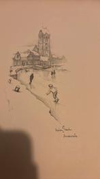 Print anton pieck onderwater, Antiek en Kunst, Ophalen of Verzenden