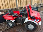 Rolly Toys Brandweerauto - Trapauto, Kinderen en Baby's, Speelgoed | Buiten | Voertuigen en Loopfietsen, Ophalen, Gebruikt, Trapvoertuig