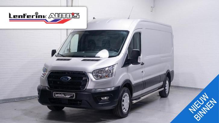 Ford Transit 2.0 TDCI 130 pk L3H2 Trend Navi, Camera Trekhaa, Auto's, Bestelauto's, Bedrijf, Te koop, ABS, Achteruitrijcamera