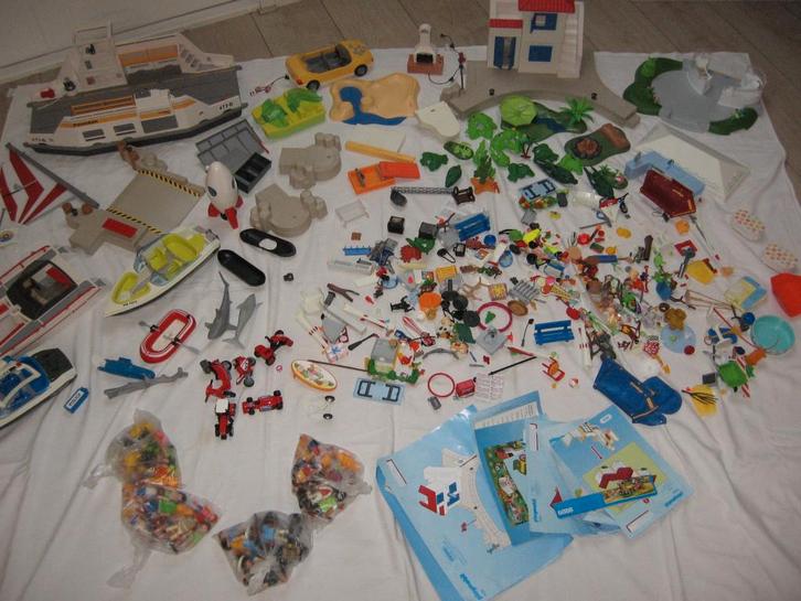 Partij HEEL VEEL schone zgan Play Mobil zie fotos. Kinder, Kinderen en Baby's, Speelgoed | Playmobil, Zo goed als nieuw, Los playmobil