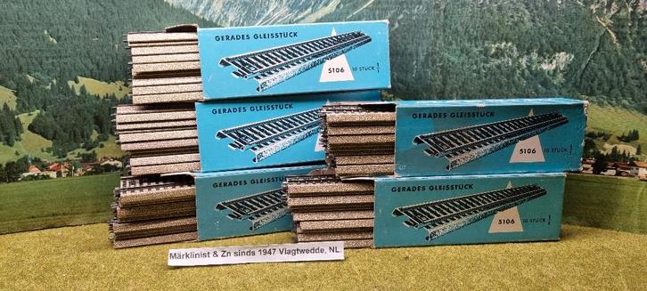marklin 5106 in doos de allerlaatste ( 50 x ), Hobby en Vrije tijd, Modeltreinen | H0, Zo goed als nieuw, Rails, Wisselstroom