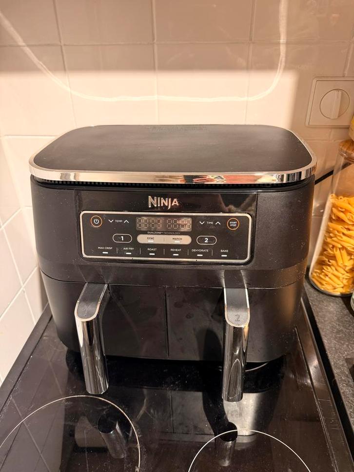Ninja Foodi Dual Zone, Witgoed en Apparatuur, Airfryers, Zo goed als nieuw, Airfryer, 1500 gram of meer, Ophalen