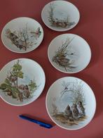 Jonge vogeltjes en insecten Wandbordjes., Antiek en Kunst, Antiek | Wandborden en Tegels, Ophalen of Verzenden