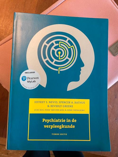 Psychiatrie in de verpleegkunde, 10e editie met MyLab NL toe, Boeken, Schoolboeken, Zo goed als nieuw, Nederlands, Overige niveaus