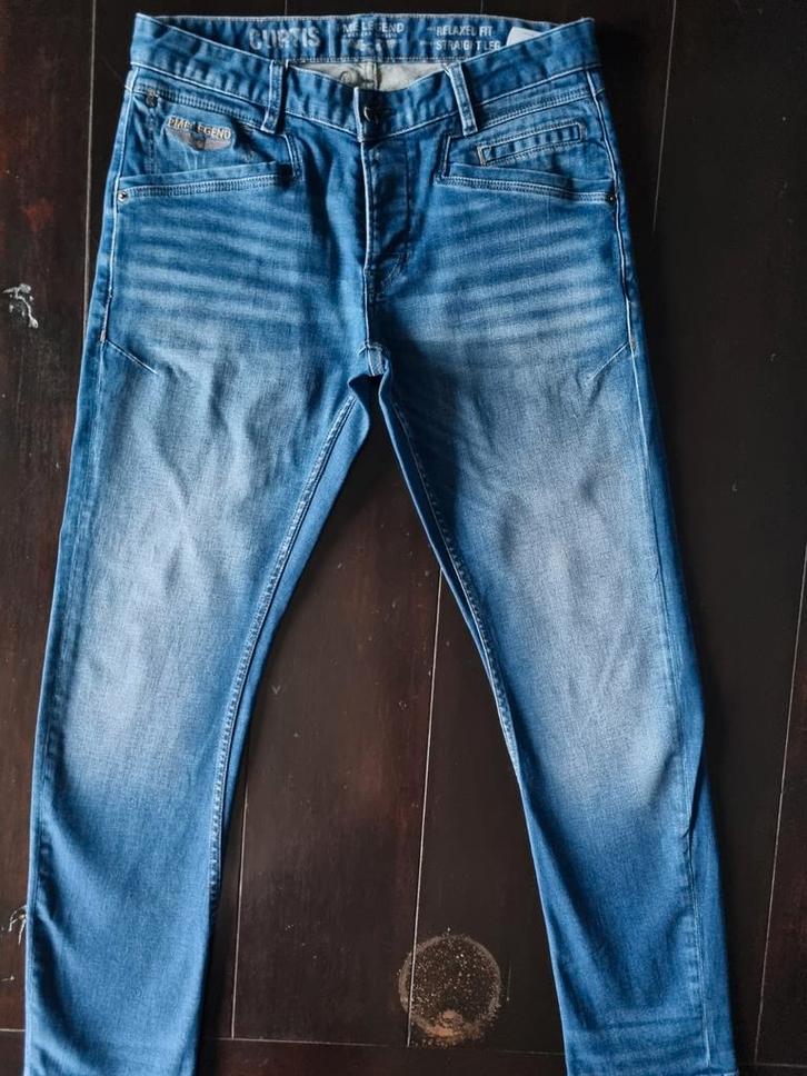 ZGAN PME LEGEND CURTIS STRAIGHT STRETCH JEANS SIZE 32/32, Kleding | Heren, Spijkerbroeken en Jeans, Zo goed als nieuw, W32 (confectie 46) of kleiner