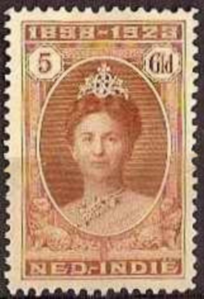 Ned-Indie NVPH nr 166 postfris Jubileum 1923, Postzegels en Munten, Postzegels | Nederlands-Indië en Nieuw-Guinea, Postfris, Nederlands-Indië