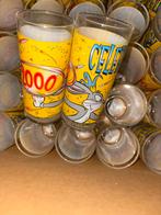 Looney tunes. Bugs Bunny en Daffy Duck glazen  60x, Ophalen of Verzenden