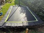 Trampoline EXIT Toys Silhouette Ground Black 366x 244, Ophalen, Gebruikt