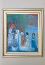 Schilderij  # Lezen in de natuur, Antiek en Kunst, Kunst | Schilderijen | Abstract, Ophalen of Verzenden