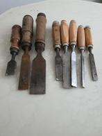 Partij beitels verkocht in een koop., Antiek en Kunst, Antiek | Gereedschap en Instrumenten, Ophalen of Verzenden