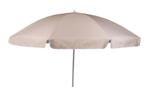 Bo-Camp Parasol strand Ø 200 Beige met grondpen, Tuin en Terras, Parasols, Nieuw, Strandparasol, 1 tot 2 meter, Ophalen of Verzenden