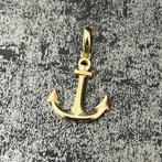 14 karaats gouden hanger anker model kettinghanger nieuw, Ophalen of Verzenden, Zo goed als nieuw, Goud, Kruis of Symbool