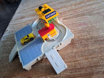Vintage Galoob playset oa Fire Department car wash Dump 1/87 beschikbaar voor biedingen