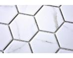 Hexagon tegels mozaïek wit marmer, Doe-het-zelf en Verbouw, Tegels, Nieuw, Ophalen of Verzenden, Marmer