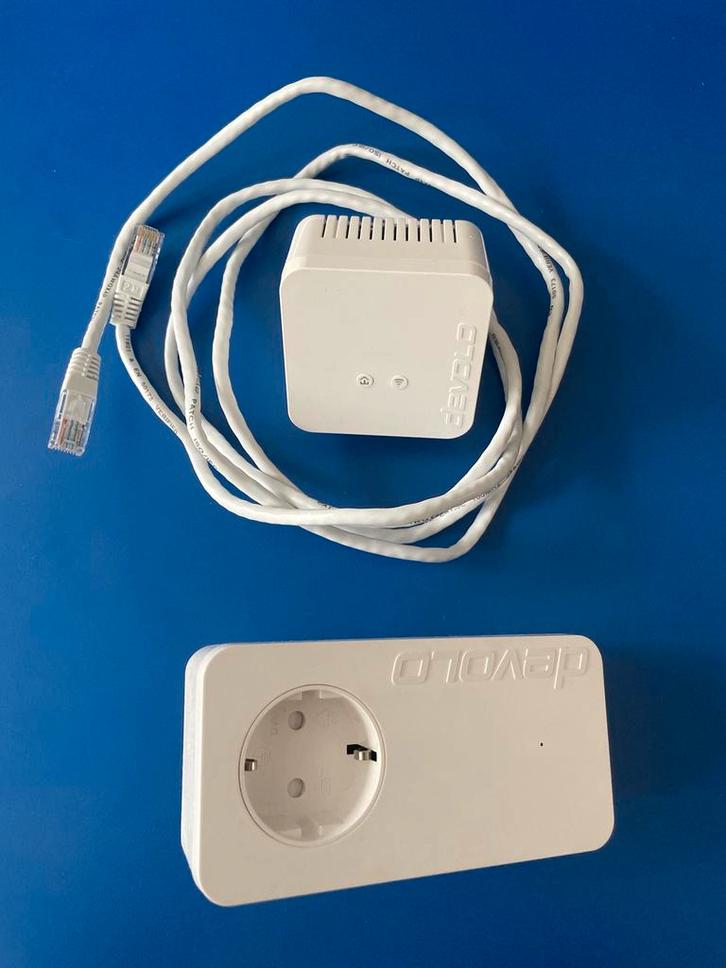 Devolo dLAN 550 WiFi Starter Kit, Computers en Software, WiFi-versterkers, Zo goed als nieuw, Ophalen